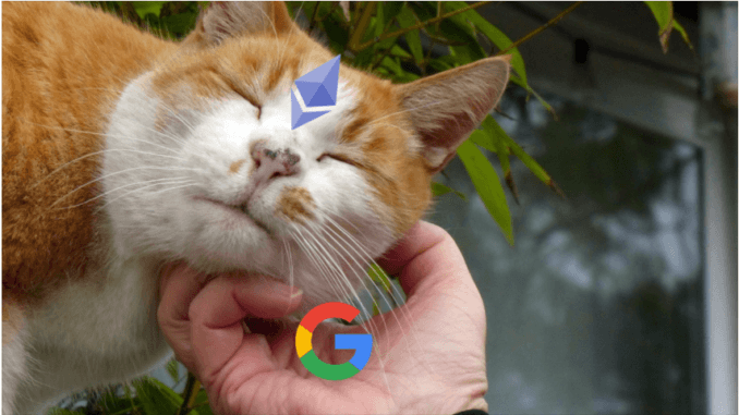 Google внёс эфириум в чёрный список