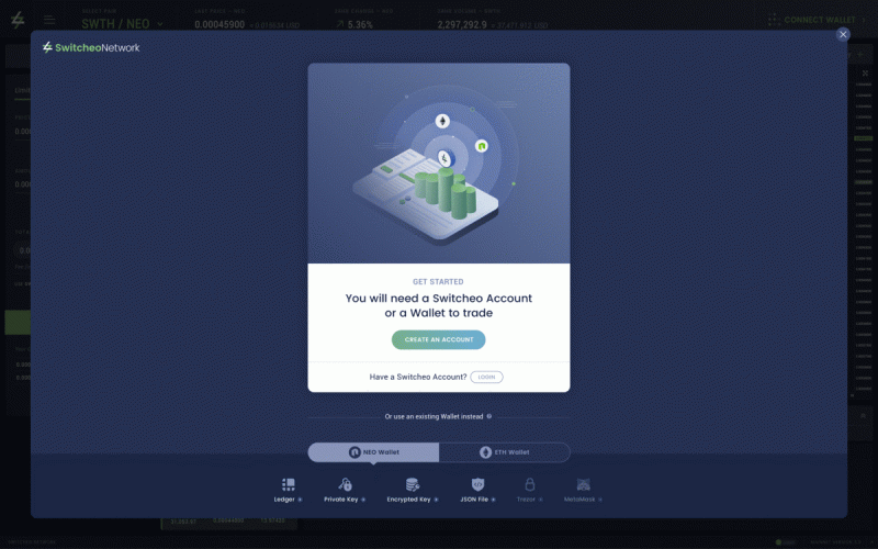 Switcheo DEX представляет новый интерфейс