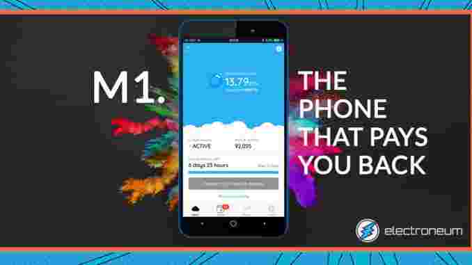 Electroneum запускает смартфон с функцией майнинга