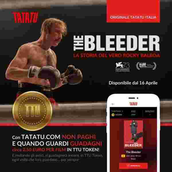 На блокчейн-платформе TaTaTu вышел фильм &laquo;The Bleeder&raquo;