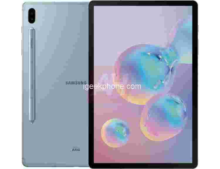 Планшет Samsung Galaxy Tab S6: первые фото